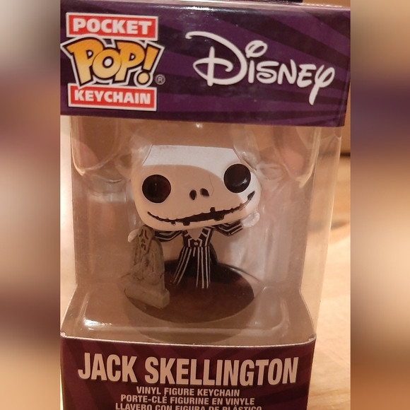 NWT - Funko pop! Keychain: Nightmare before christmas 30th - Jack - New - Picture 3 of 5